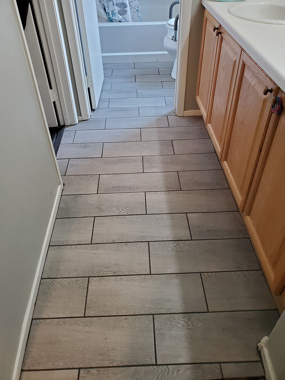 Finished Floor Tile