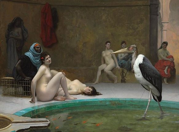 The Stork In The Harem Bath House Art Pr