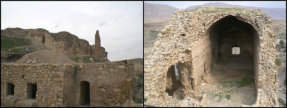 Büyük saray ve Küçük saray, hasankeyf.jp
