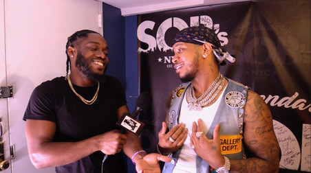 Vado being interviewed by Dtay Blackie