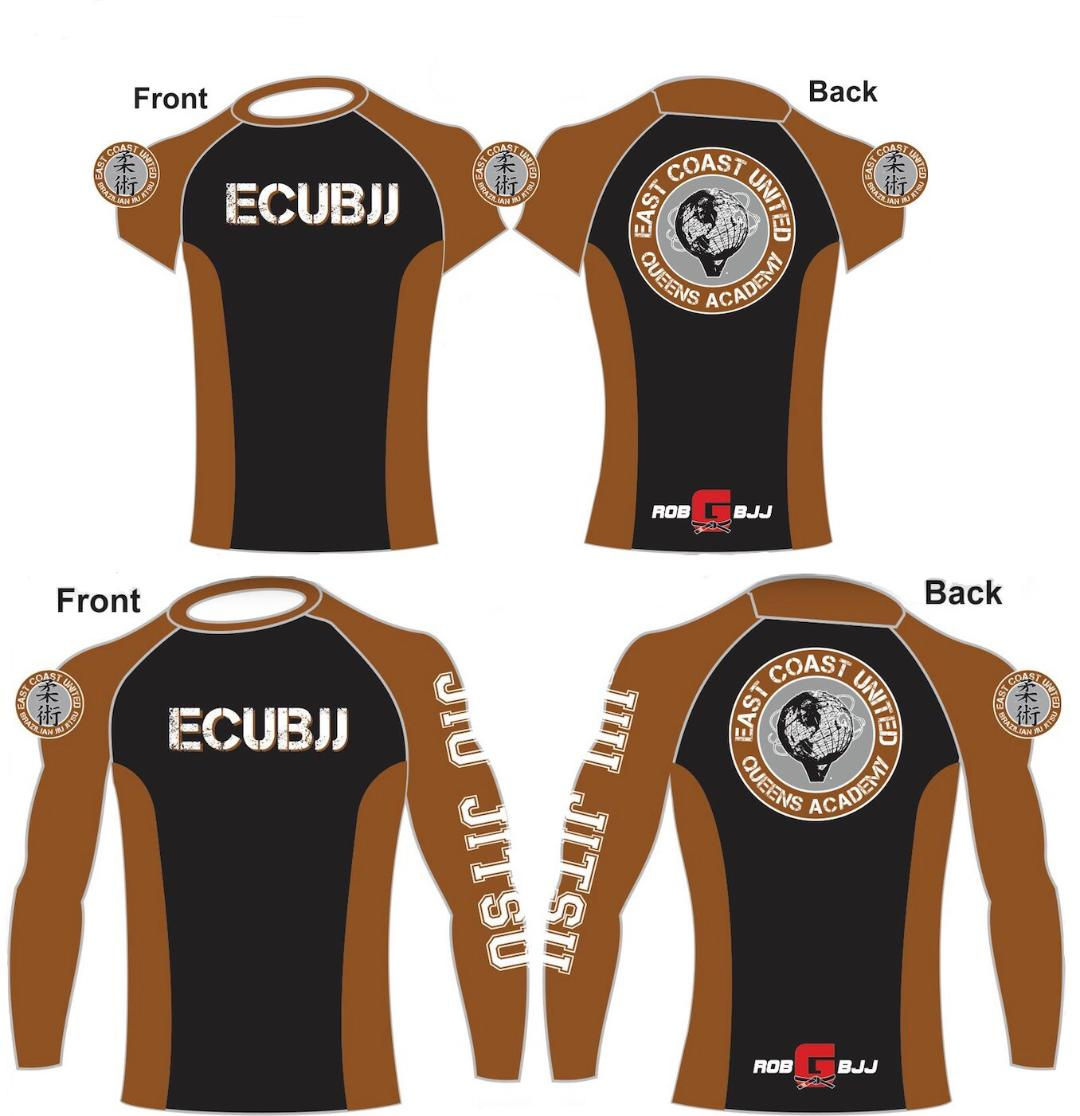 Brown Belt Rashguard Short / Long-sleeve