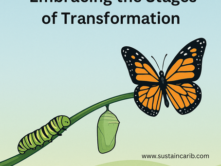 Embracing Transformation: The Butterfly and the Caterpillar