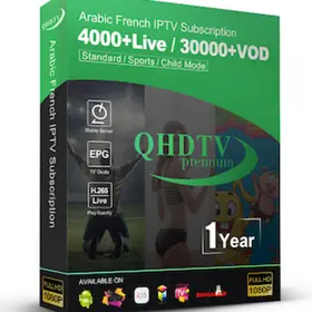 Abonnement Qhdtv premium 12 Mois