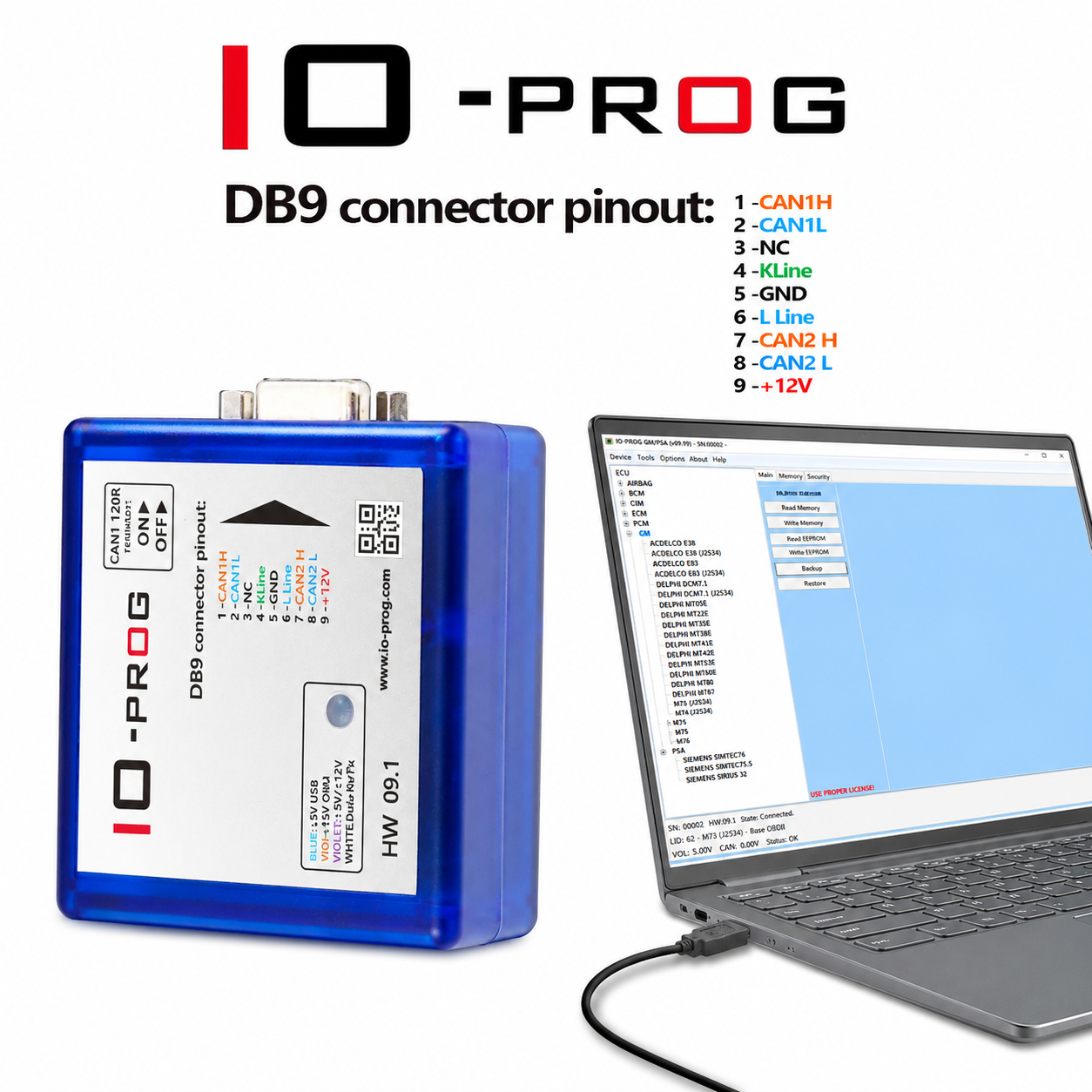 Io Prog Full Psa Bsi Scanners Programador Ecu 