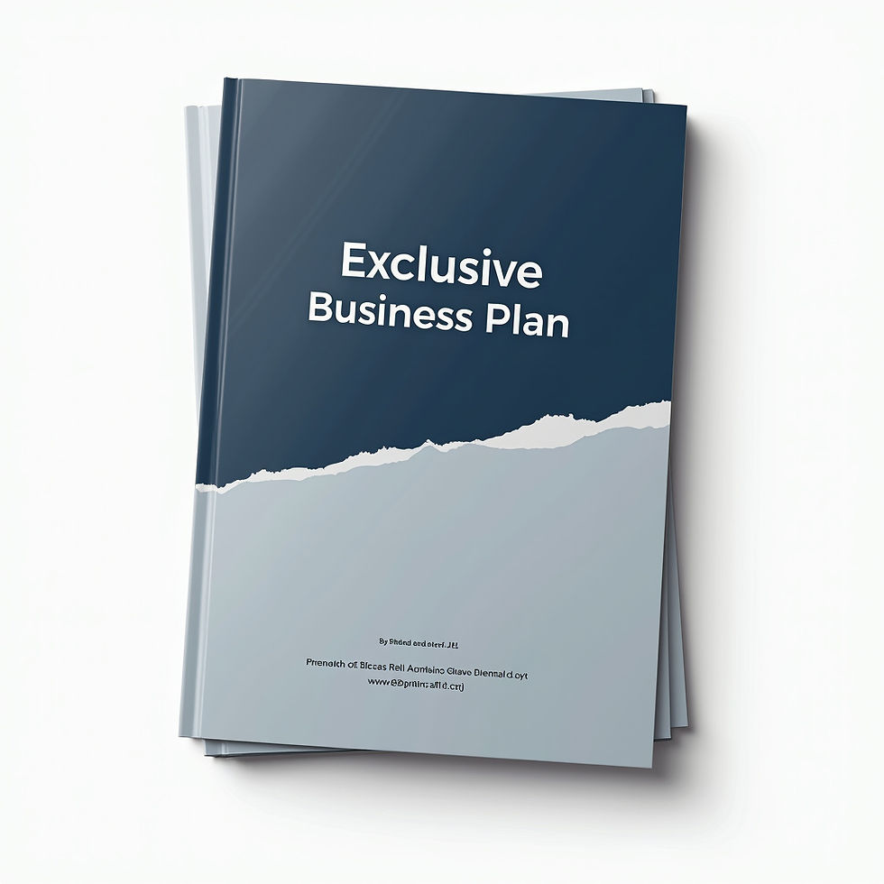 Exklusiver Businessplan