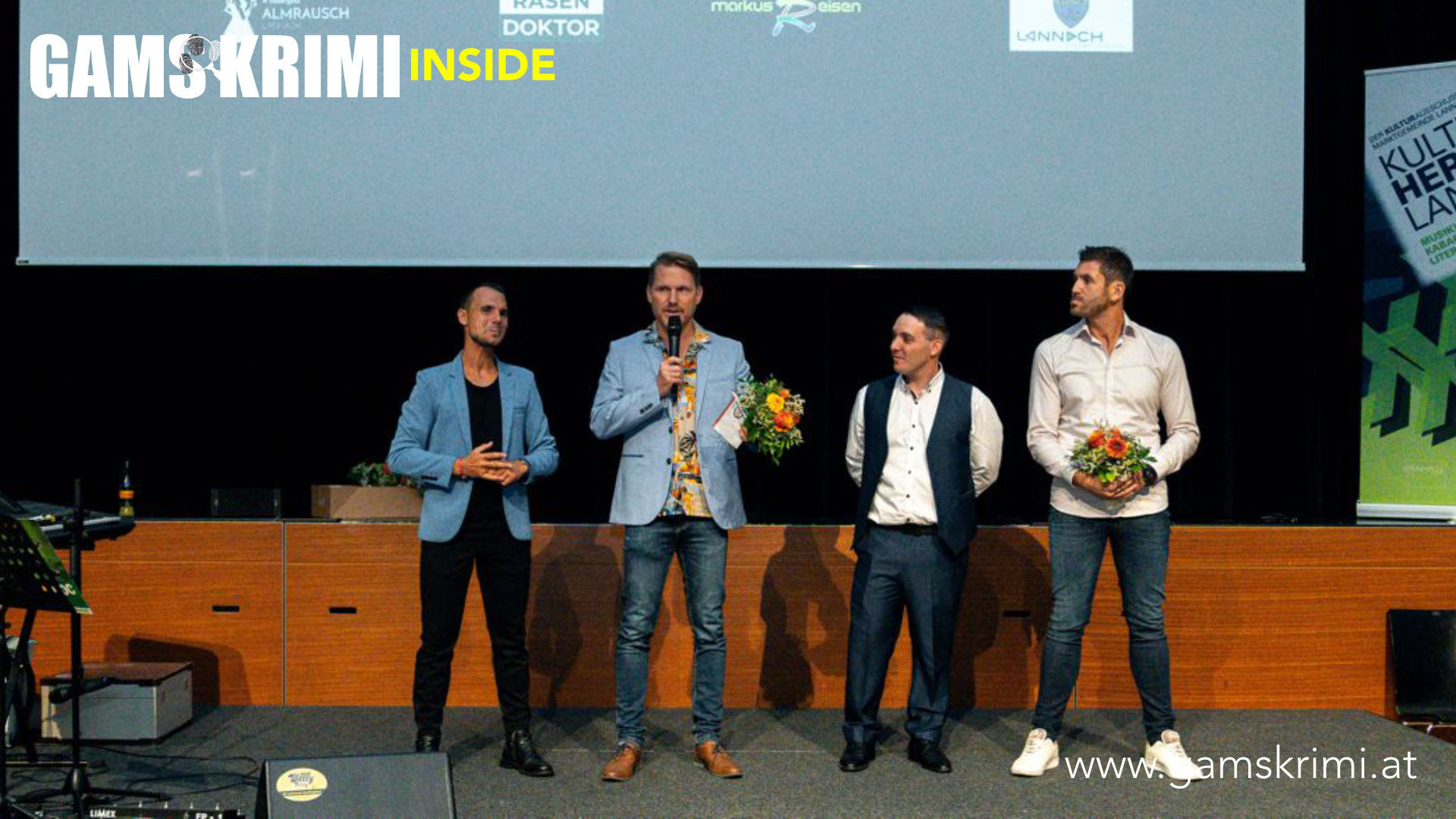 GAMSKRIMI PREMIERE F1 und F2 - bühne