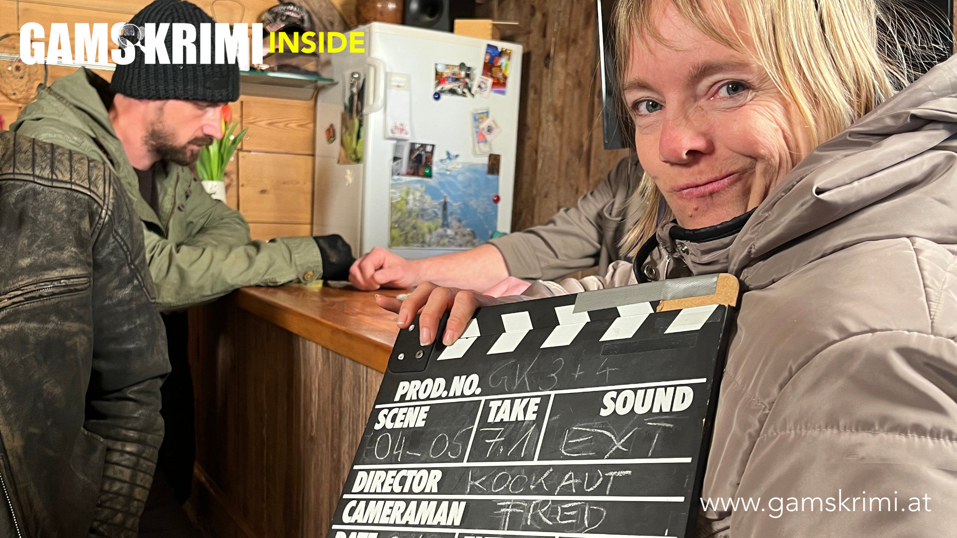 GAMSKRIMI BTS VEITLBAR - Mauela und die Filmklappe