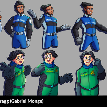 "Neo Sprint" Character Art