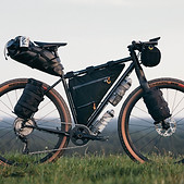 Bikepacking rig all set up