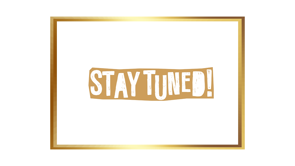 stay tuned