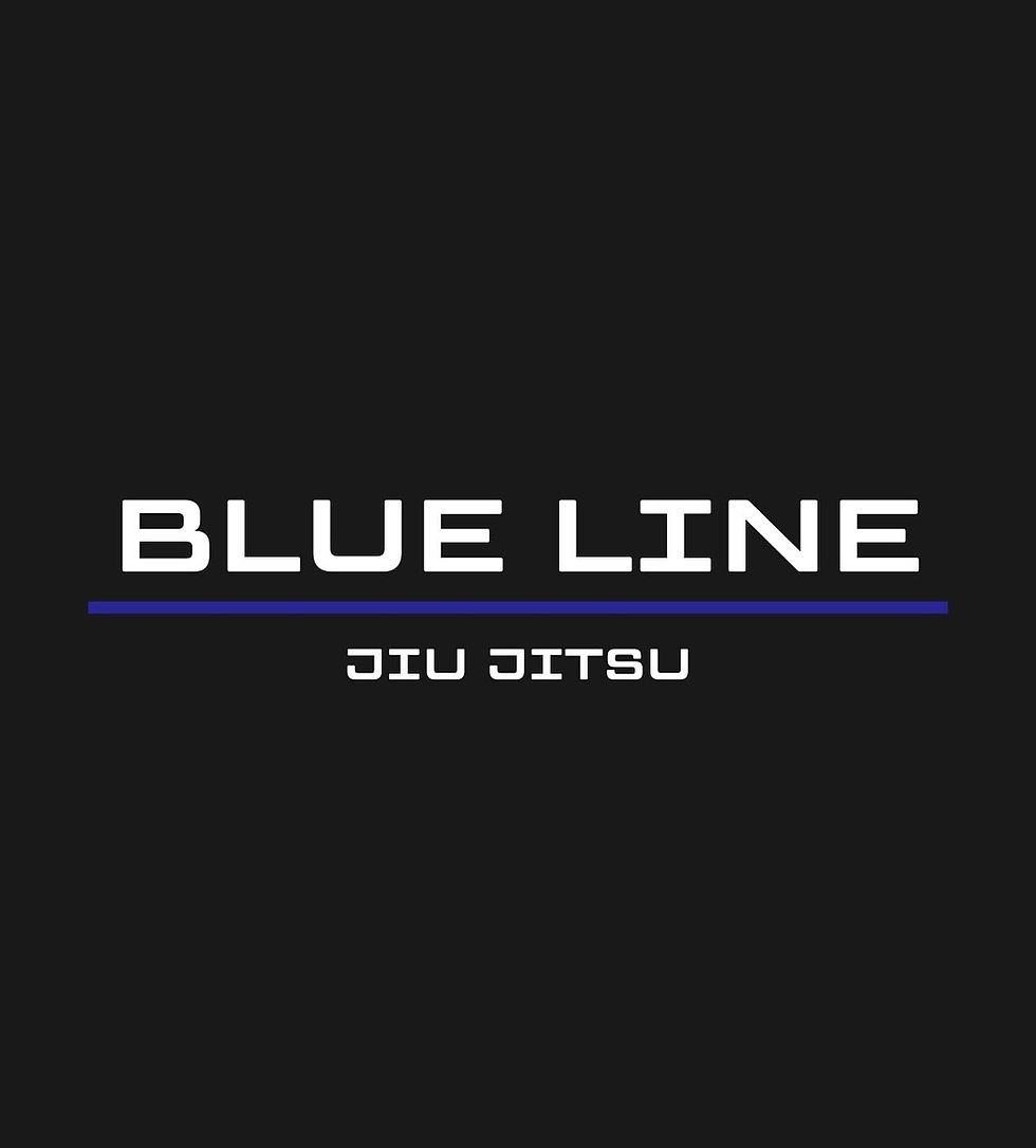 Logo Blue Line Jiujitsu