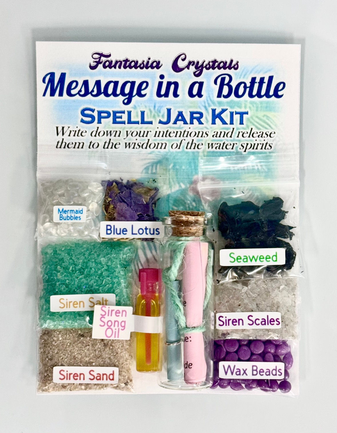 Message in a Bottle, Spell Jar Kit
