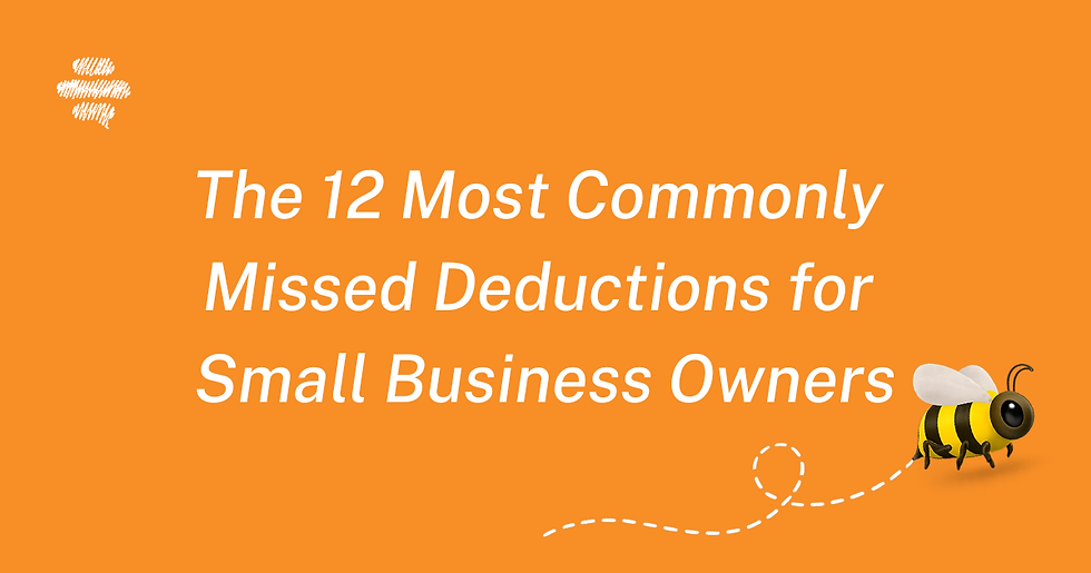 The 12 Most Commonly Missed Deductions for Small Business Owners