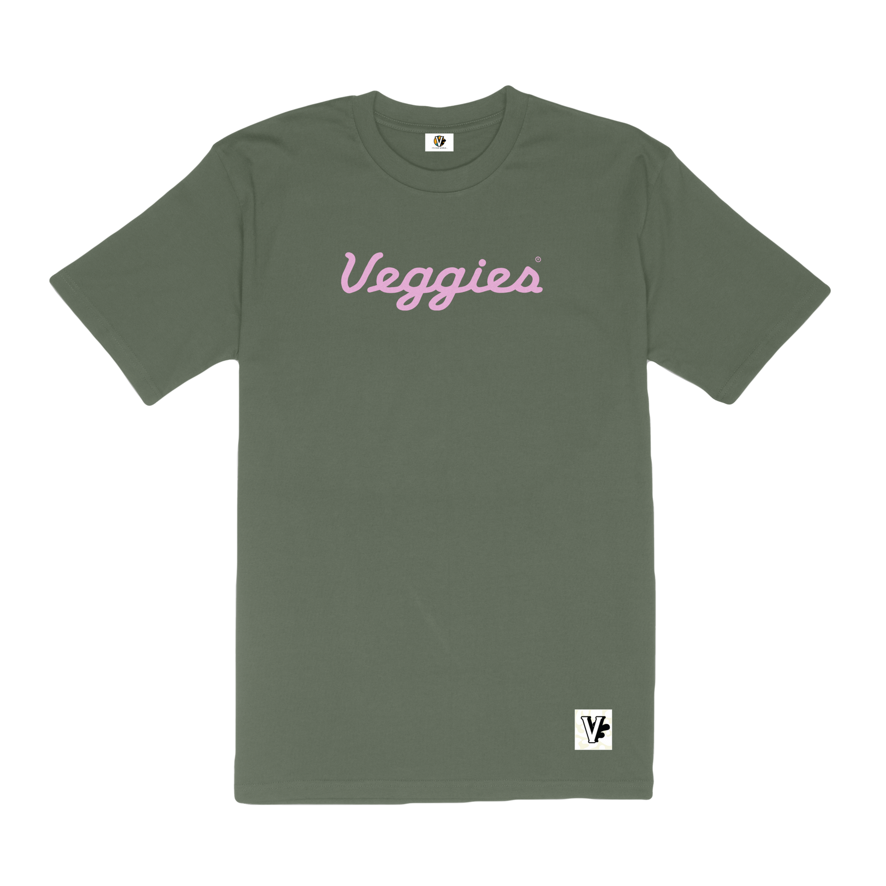 GOLF CLUB TEE (SAGE/PINK)