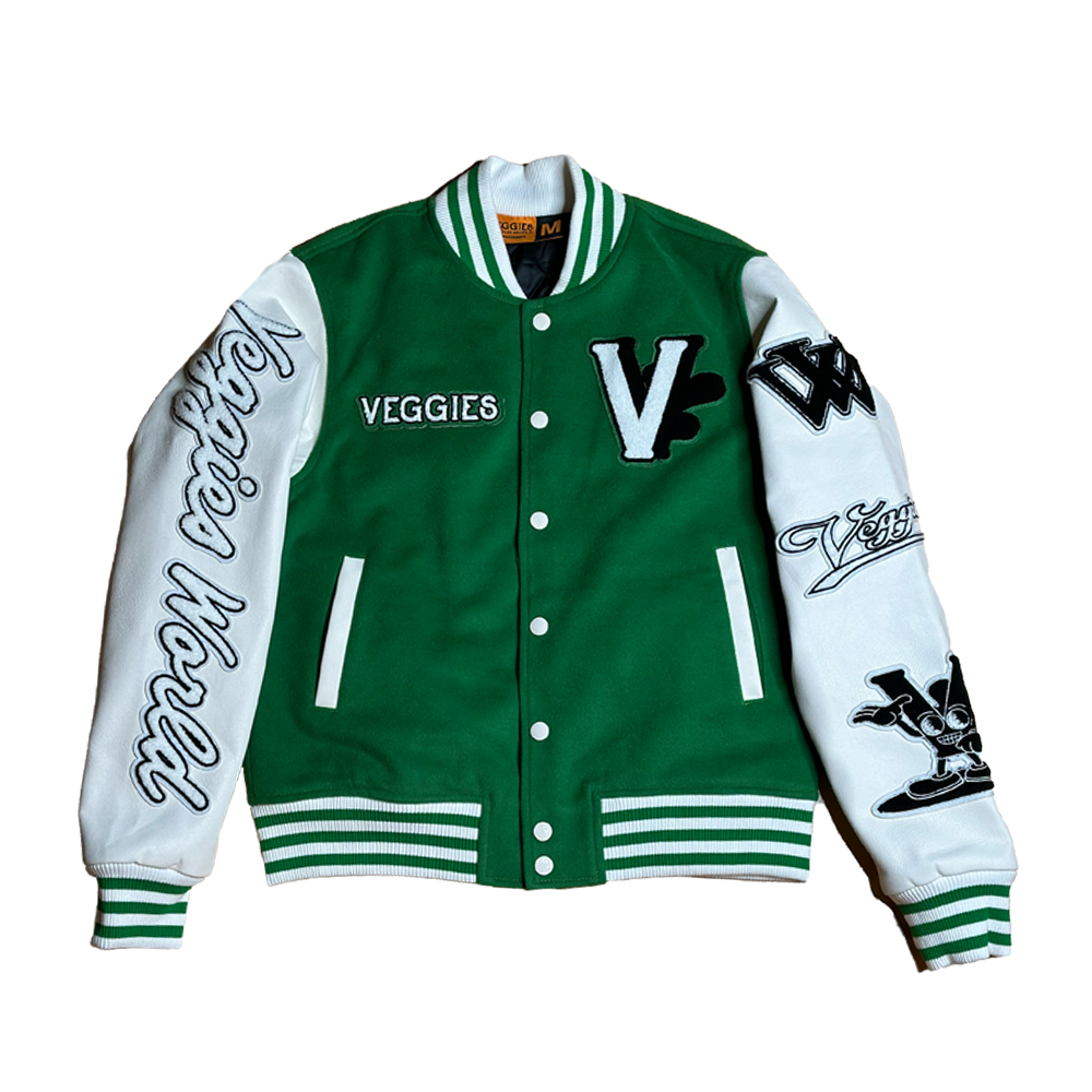 VEGGIES LETTERMAN JACKET