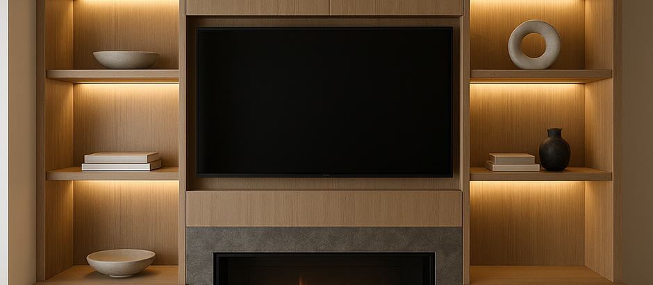 Custom Built-In Media Walls: Planning Power Access, Ventilation, and Depth