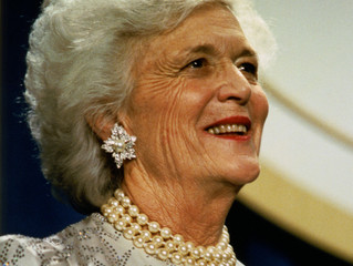 Thank You For Your Service to America, Barbara Bush.