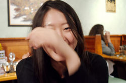 I love your laughter.