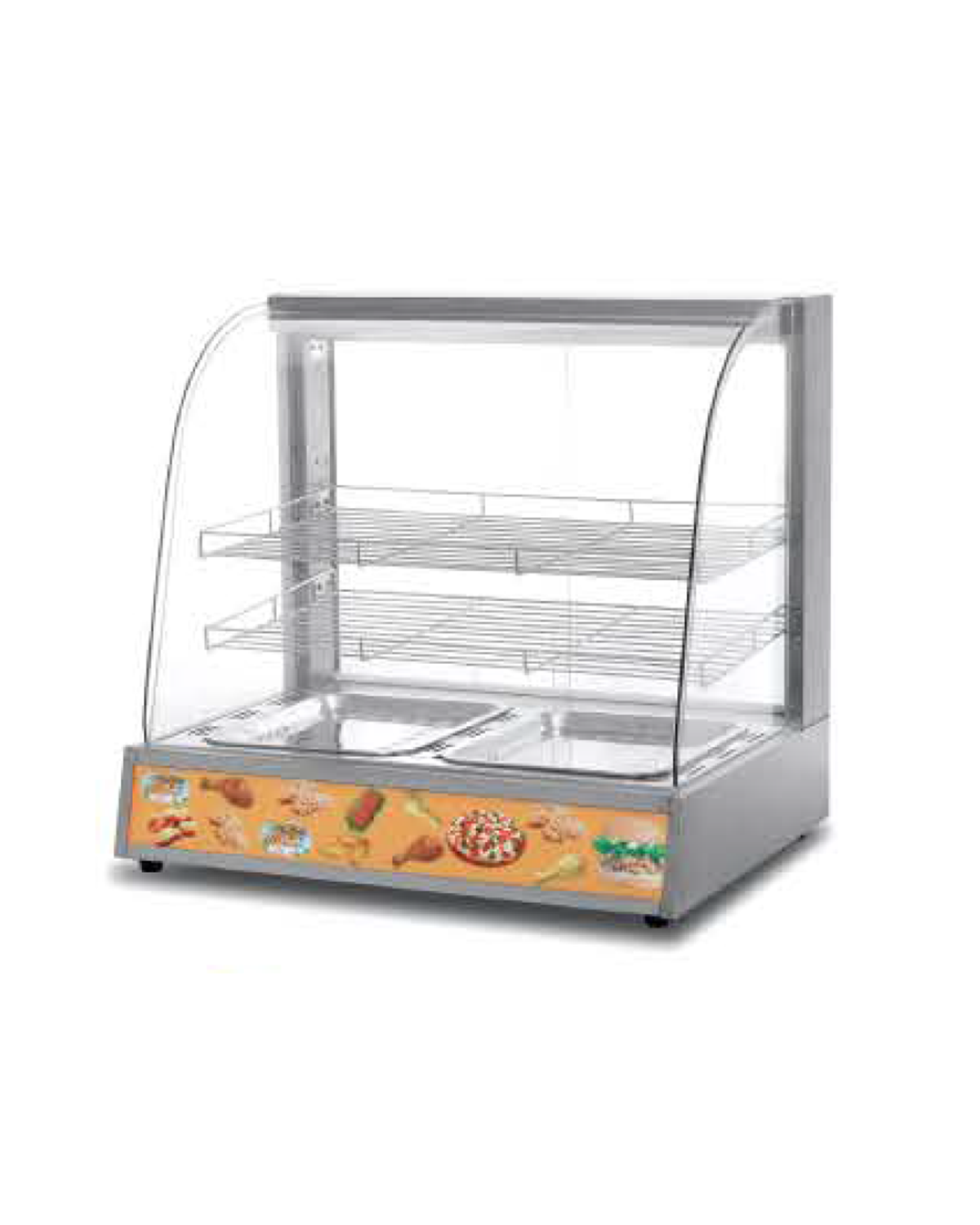 Expositor con temperatura