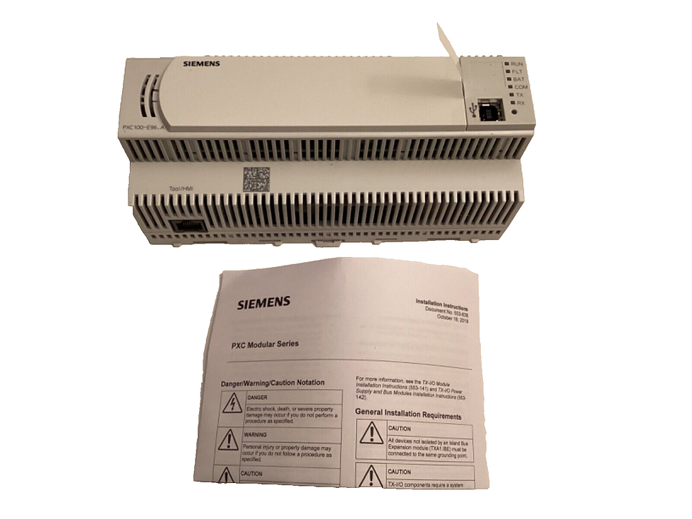 Thumbnail: SIEMENS PXC100-E96.A / PXC100E96A AUTOMATION STATION (BRAND NEW)