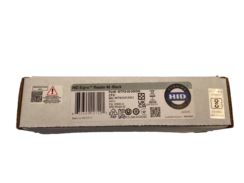 Thumbnail: HID Signo 40, 40TKS-00-000000 Wall Mount Profile Reader, 40TKS2212012 NEW