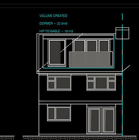 Approved hip to gable loft conversion at 56 Copthorne Park in Shrewsbury.