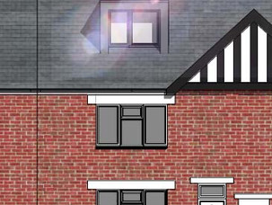 Loft Conversion & Extension Application submitted and approved in Shrewsbury.