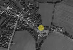 Aerial View fo Kings Villa.