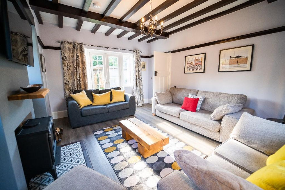 Interior fo 50 Cromwell Road in Cromer, north Norfolk.