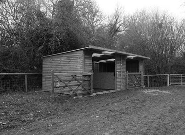 Existing Stabling at Vallets Farm.