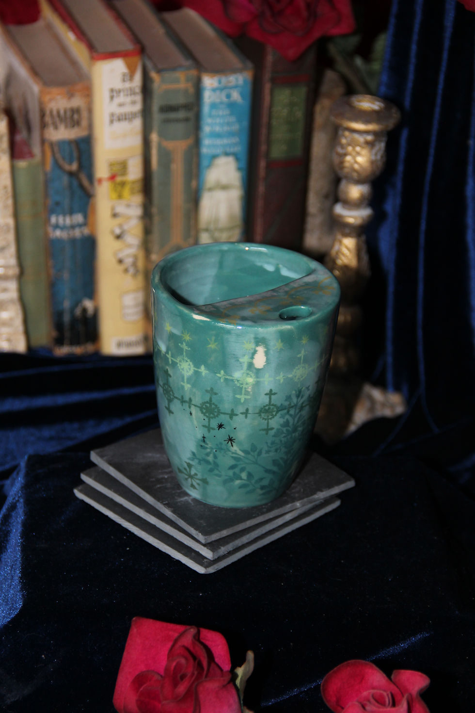 Thumbnail: Castle Sip Cup | No.50 | With Silver Sparkles