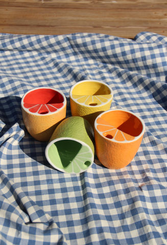 Citrus Sip Cups