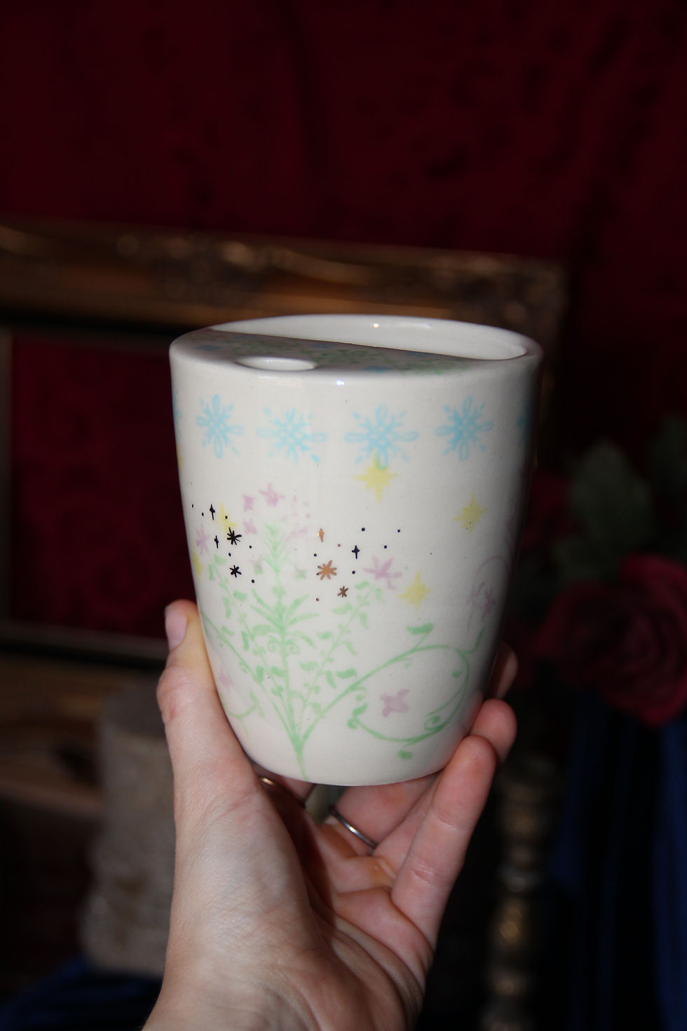 Thumbnail: Castle Sip Cup | No.47 | With Gold Sparkles