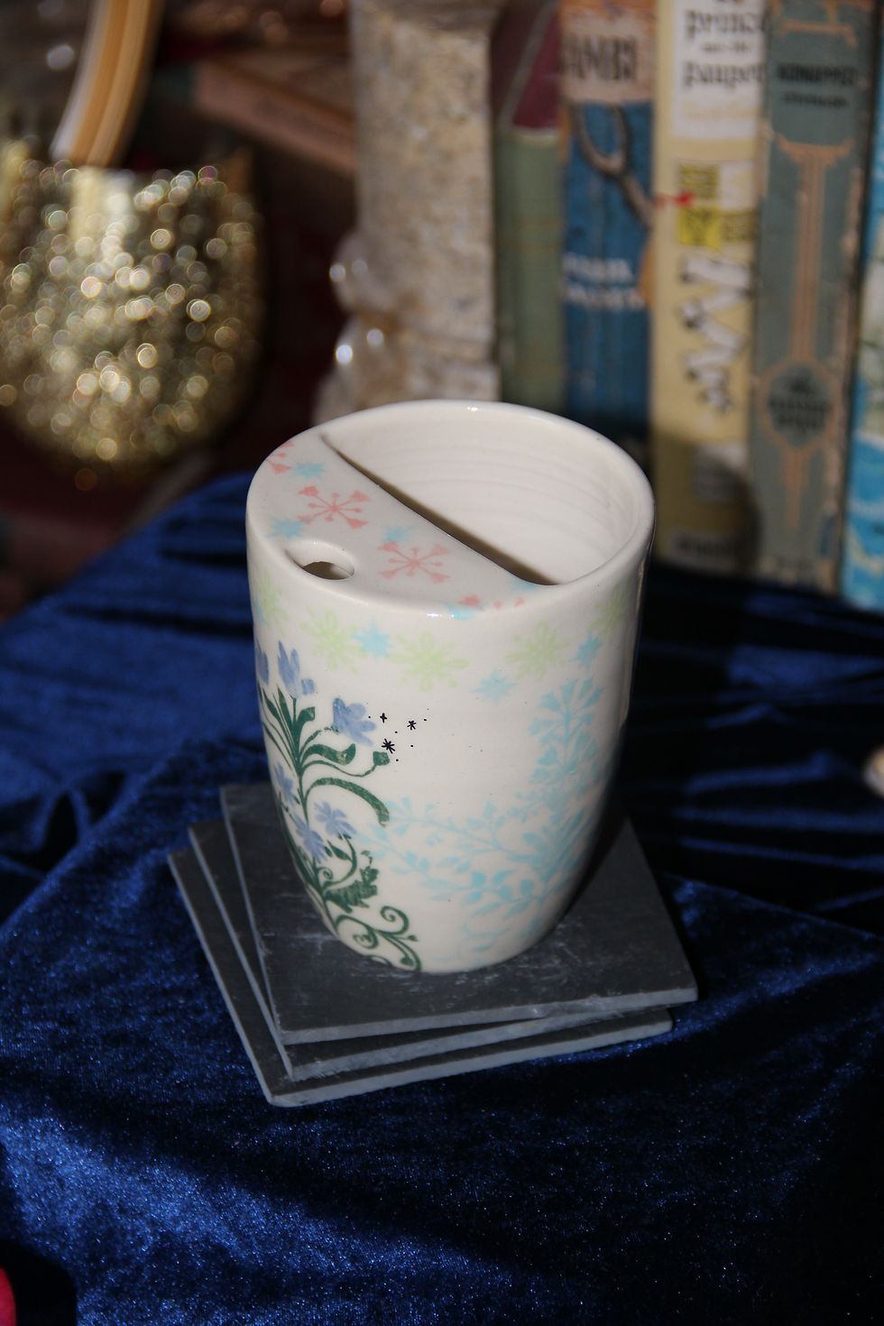 Thumbnail: Castle Sip Cup | No.34 | With Silver Sparkles