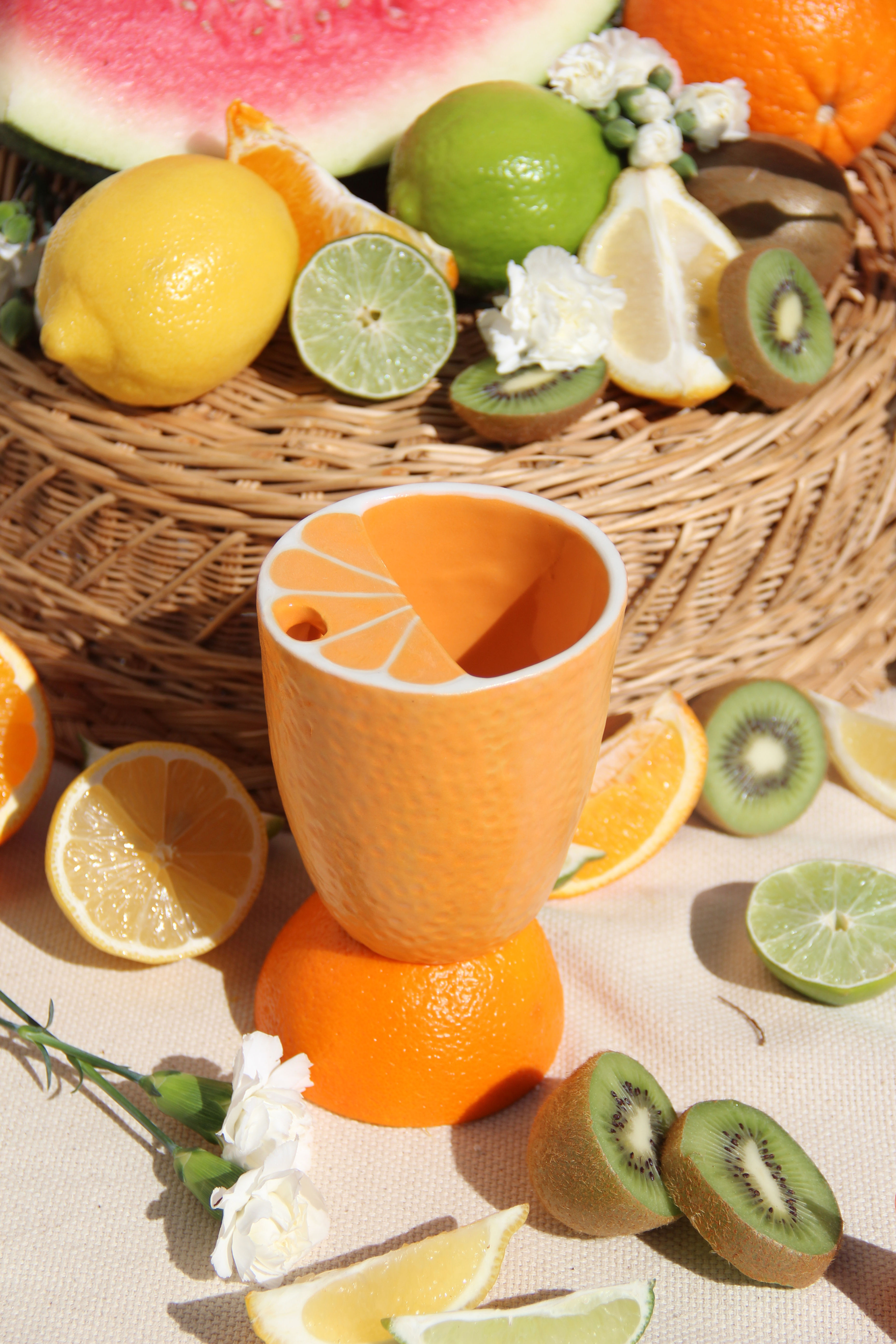*14-15 oz Citrus Sip Cup | Orange