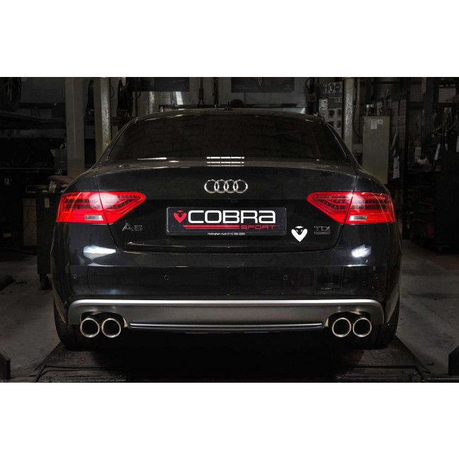 Thumbnail: Cobra Audi A5 2.0 TDI Coupe (B8 & B8.5) Quattro 2007 > Dual Exit Rear Exhaust