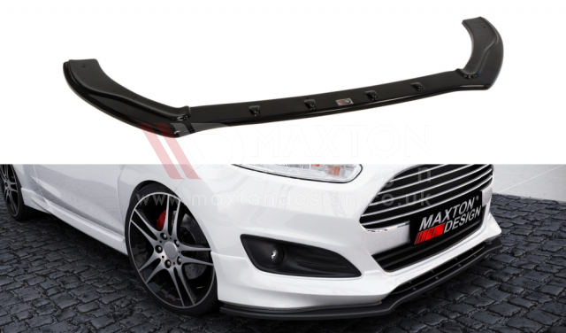 Front Splitter Fiesta MK7 ST line / ZS - Gloss Black