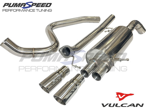 NEW* Pumaspeed Vulcan V2 Cat Back Exhaust (Non-Resonated) Fiesta