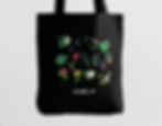Thumbnail: Jewish Flower Tote Bag