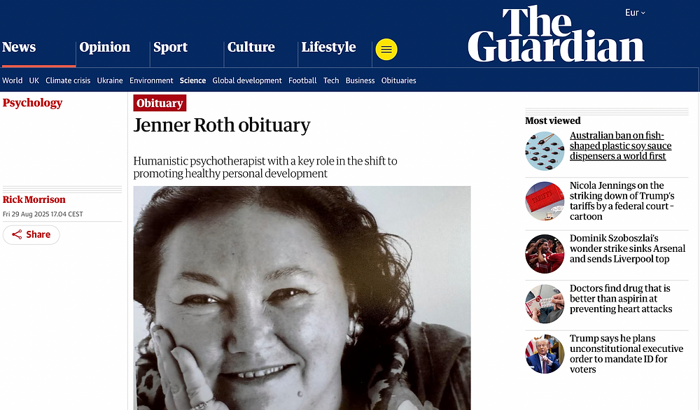 Honouring Jenner Roth, Co-Founder of Spectrum