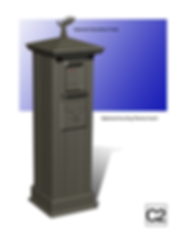 Postal Vault Side Panel Address Marker