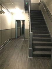 Harvard Apartments Stairway