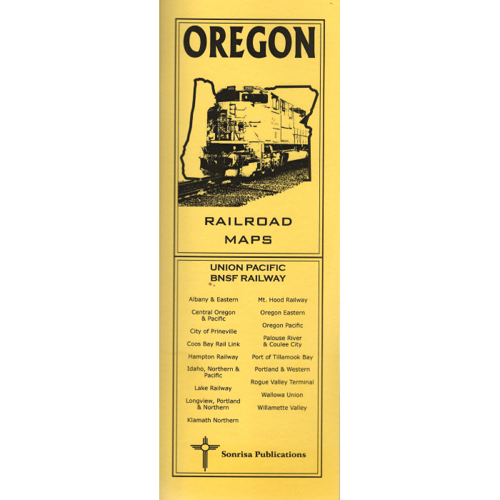 Oregon Railroad Maps