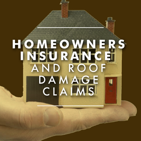 Home Insurance and Roof Damage