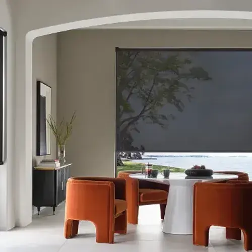 Designer Screen Shades at Ida & Nomra's Draperies