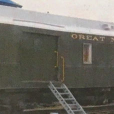This car was built in 1918 by American Car Foundry as a standard combination Railway Post Office/baggage car for the Great Northern. It was then converted to a baggage car and lastly to maintenance of way support. It is now used at the museum as a library car holding over 1,500 railroad books, photos, maps and other papers.