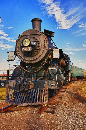 Union Pacific Steam Engine #3206