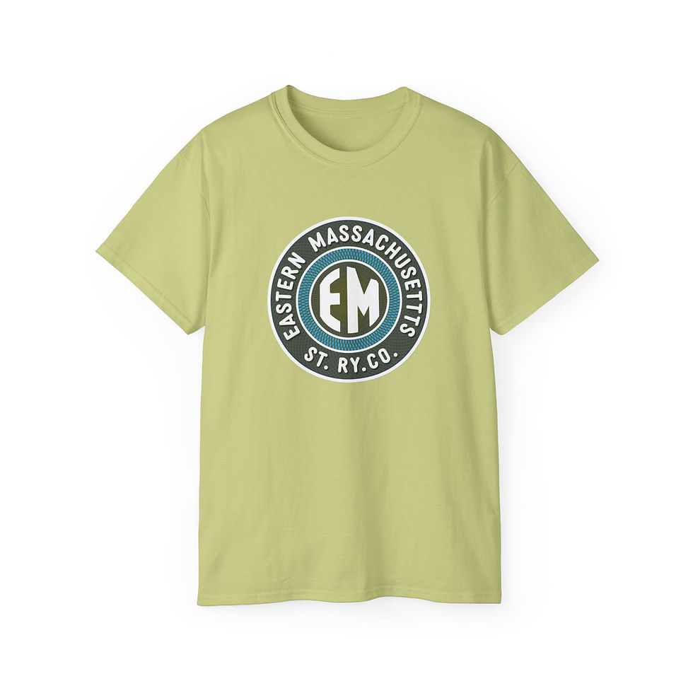 Thumbnail: East. Massachusetts St. Ry. (Color version) Unisex Ultra Cotton Tee