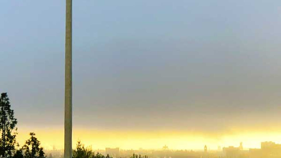 View of Downtown Spokane from Sunrise Vista