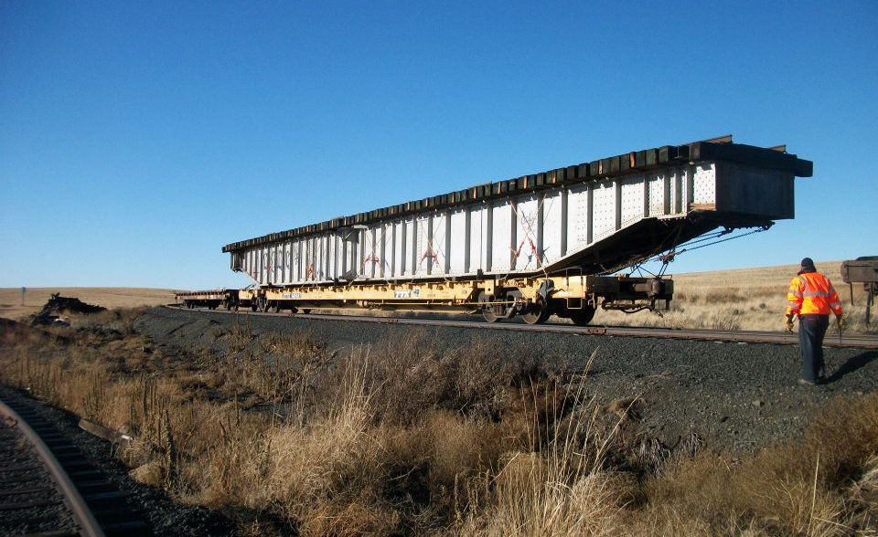 Former Union Pacific Railroad turntable from Kendle Yards in Spokane
